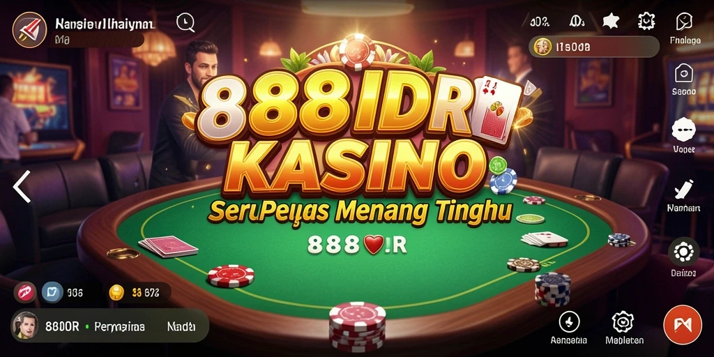 Tampilan gameplay 888IDR yang mendebarkan dan interaktif.