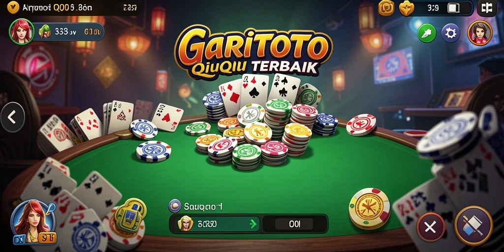 Tampilan gameplay menarik dari GARITOTO QiuQiu.