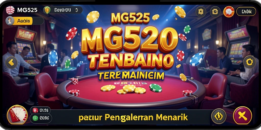 Screenshot MG525 menampilkan gameplay Kasino yang seru dan menghibur.