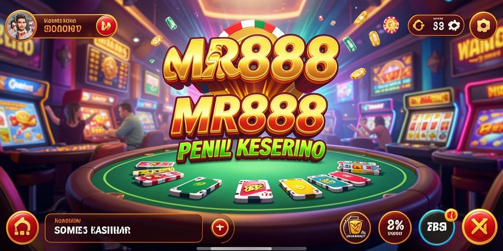 Tampilan gameplay yang menarik di <strong>MR888</strong> dengan fitur Kasino interaktif.
